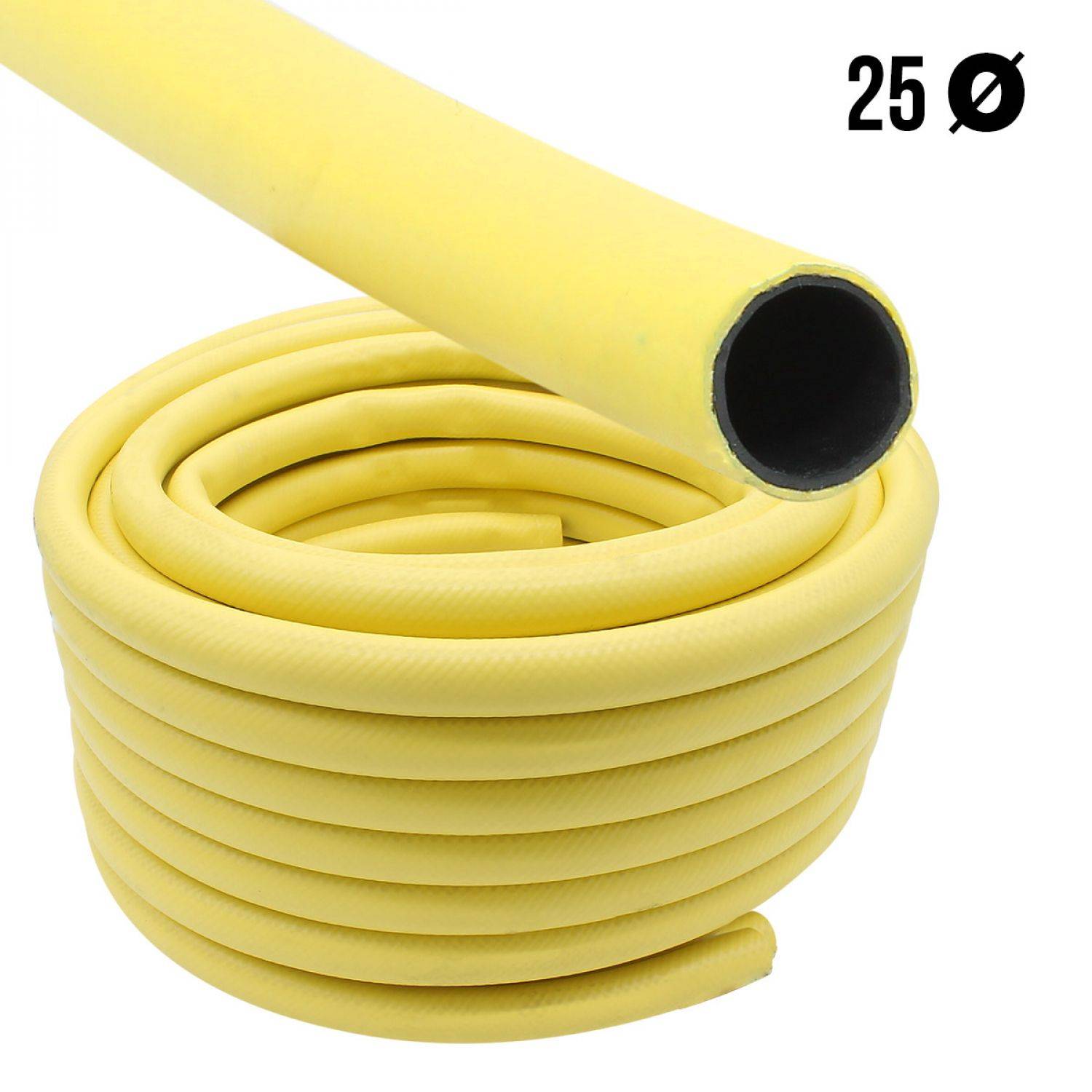 Linxor - Tuyau d'arrosage - 25 m - Diam 25 mm - Jaune - Linxor - Imagen 2