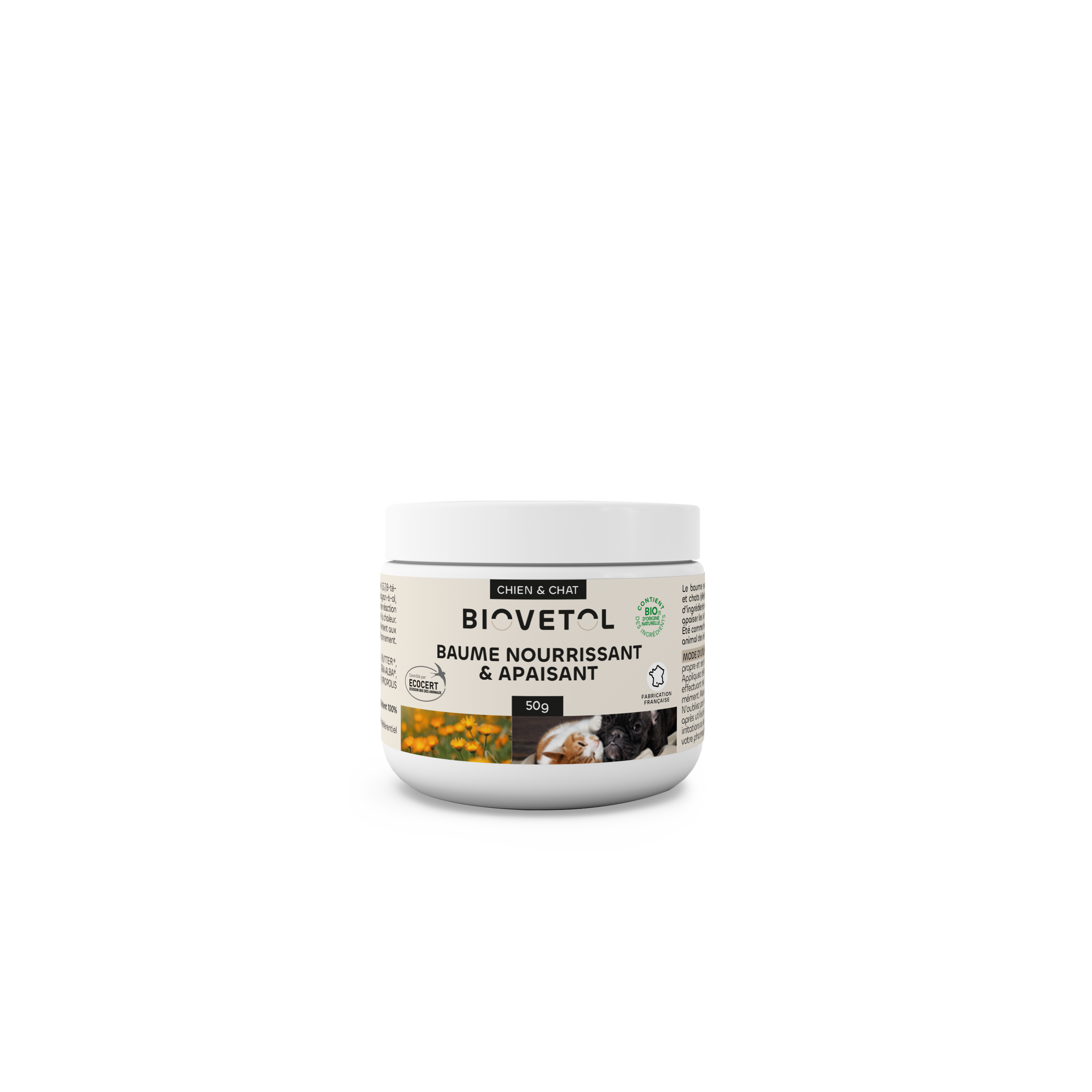 Biovetol - Baume Bio et Naturel Apaisant et Nourrissant - Image 1