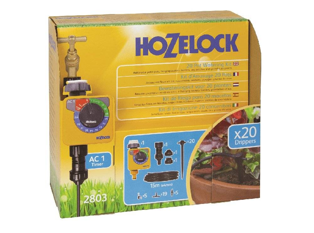 Hozelock - Kit d’arrosage automatique Micro Irrigation 20 pots HOZELOCK - Image 1