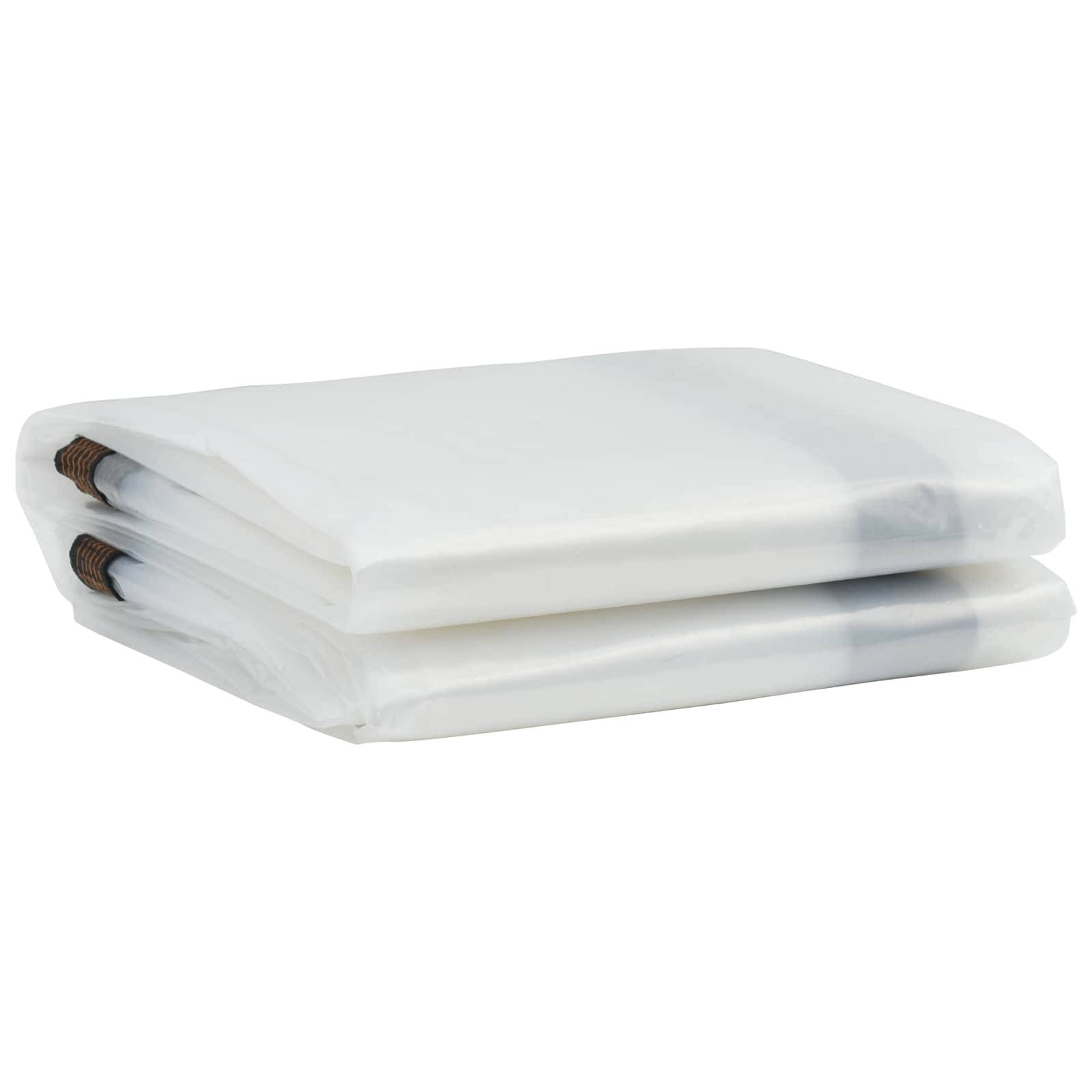ComfortXL - Bâche protection plantes transparente PE jardin extérieur imperméable 5x3,5m - ComfortXL Outdoor Living - Image 7