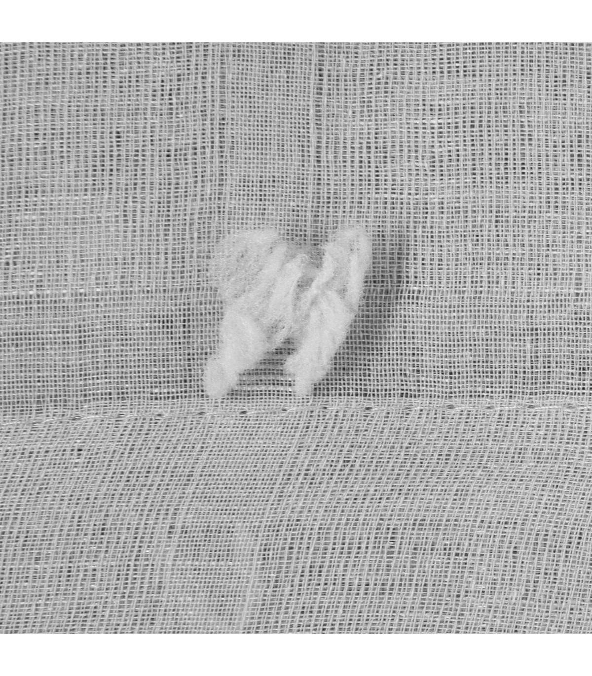 Voilage à œillets Gris motif petits pompons 140 x 240 cm - Imagen 3