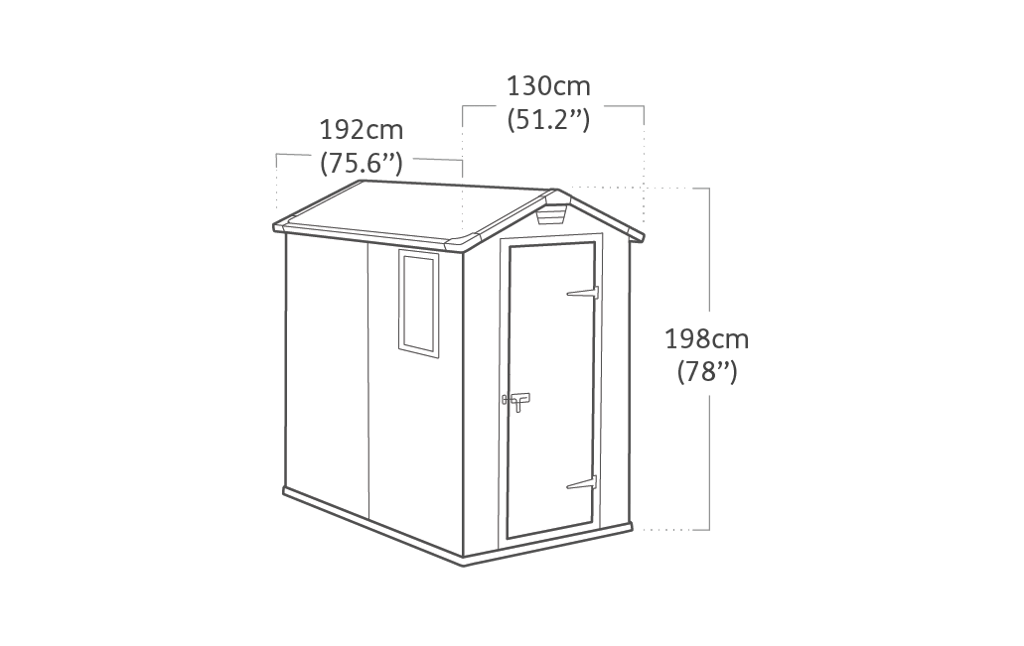 Keter - Abri de jardin Manor - 2.3 m² - KETER - Image 7