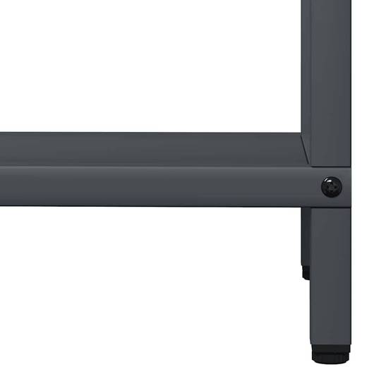 Haut porte-bûches en acier design intérieur Anthracite 40x25x120 cm – ComfortXL Outdoor Living - Image 8
