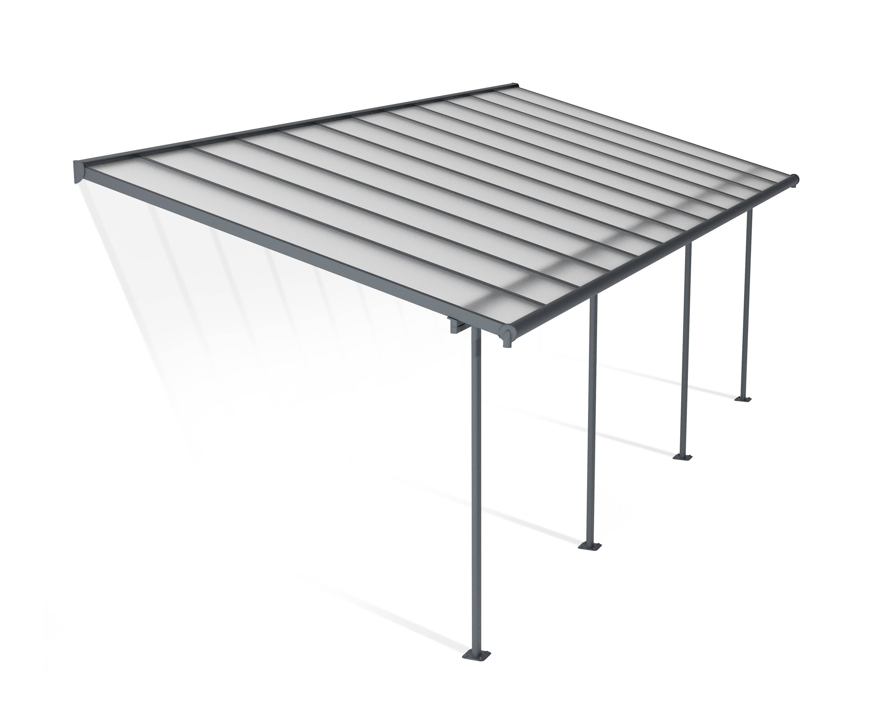Canopia - Canopia Pergola Sierra 3X7,4 Grise - Imagen 1