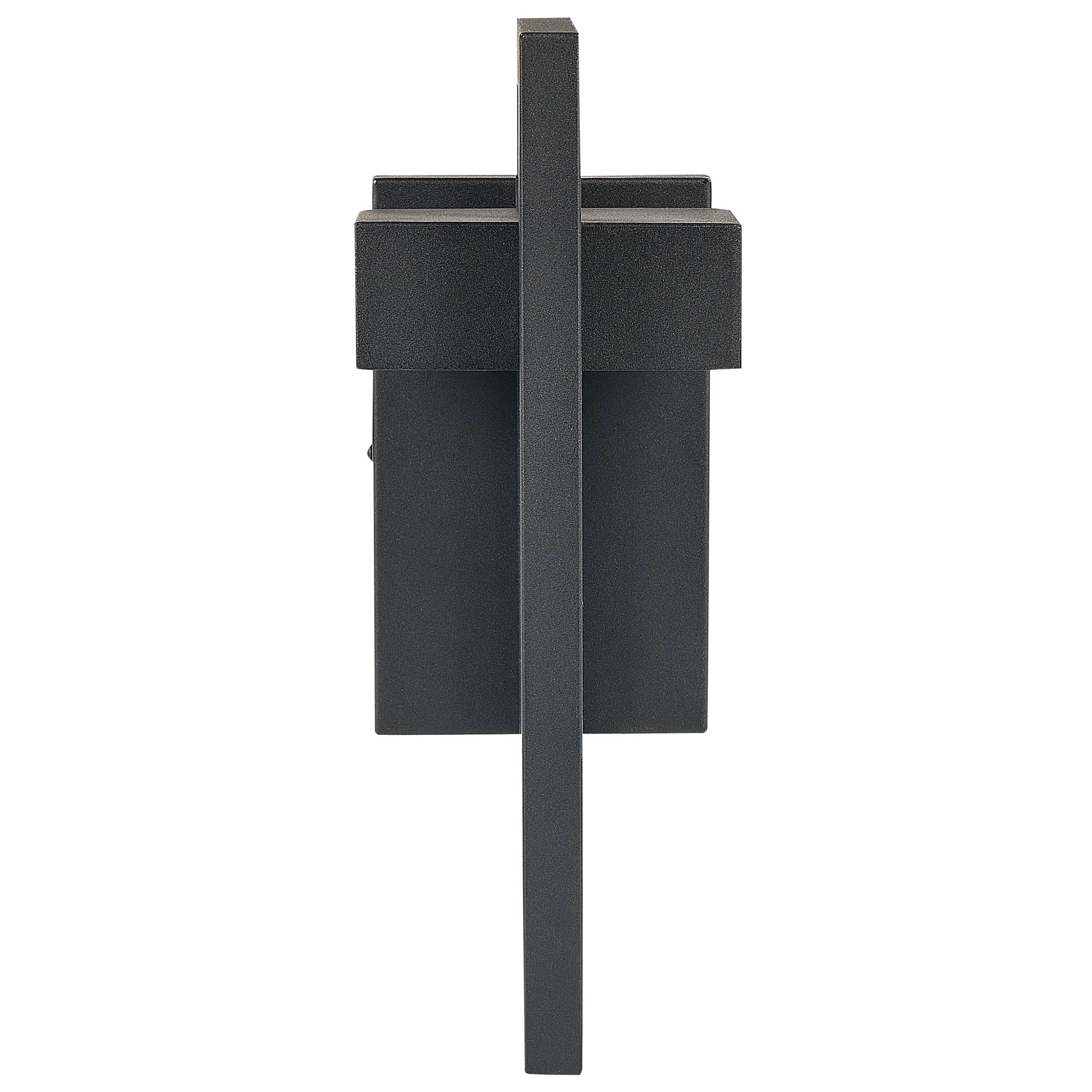 Beliani - Applique Murale à LED d'Extérieur Noire en Métal et Verre Design Moderne Robuste Protégé Contre les Particules de plus de 1 mm Usage Jardin - Imagen 1