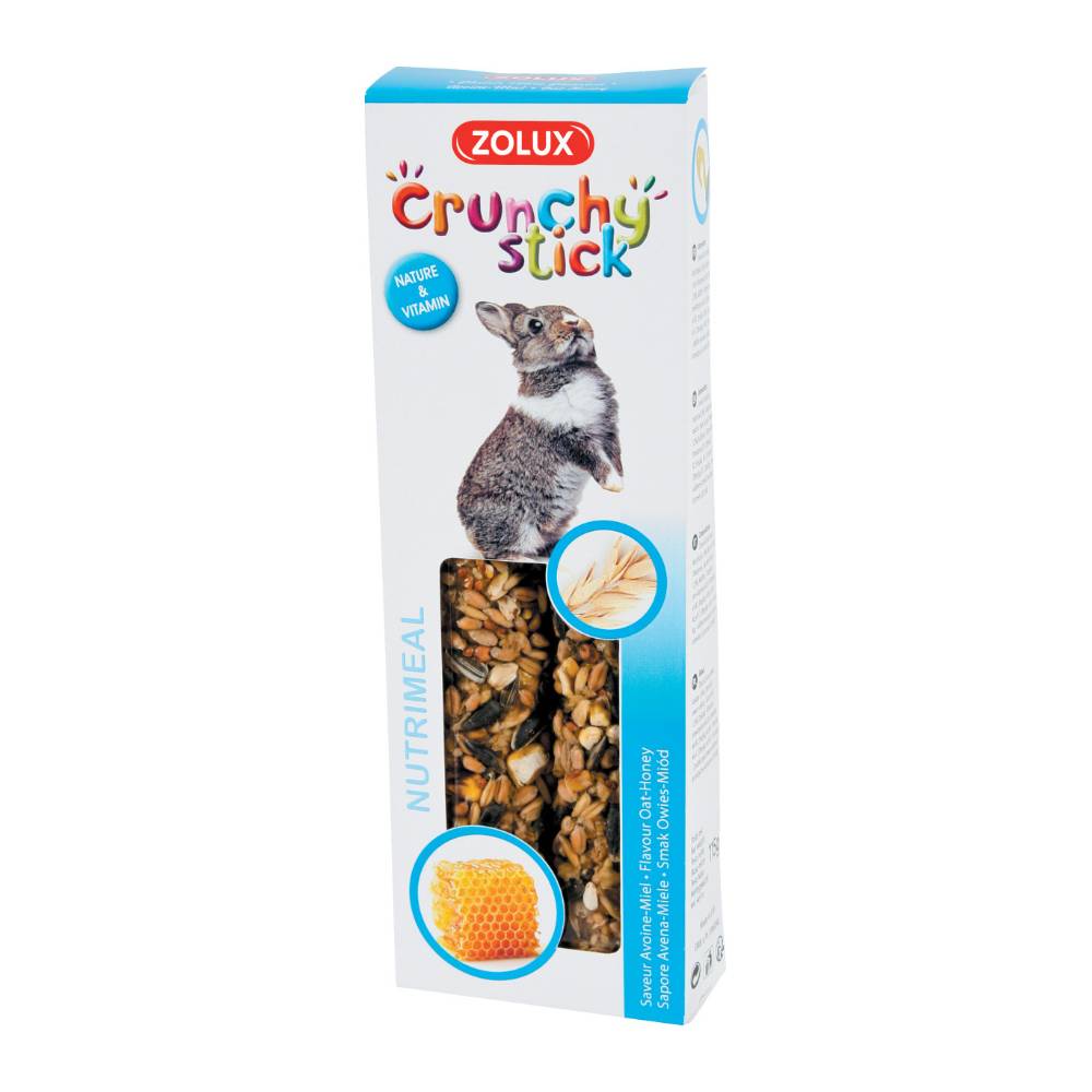 Zolux - Crunchy stick pour lapin saveur avoine et miel - Imagen 1