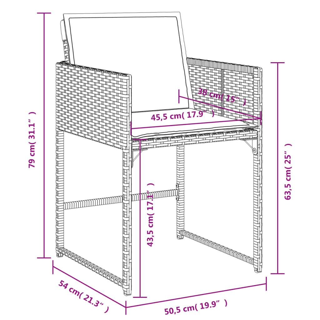 ComfortXL - Salon de Jardin Encastrable 10 Personnes en Résine Tressée Marron, Table XXL 275cm Plateau Verre – ComfortXL Outdoor Living - Image 10