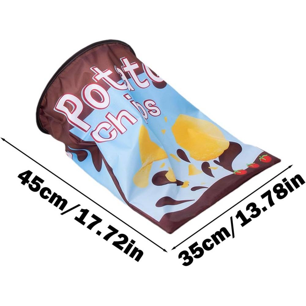 Tunnel pour chat- en forme de sac - Pliable avec boules en peluche - Stimulation interactive - Living123 - Image 4