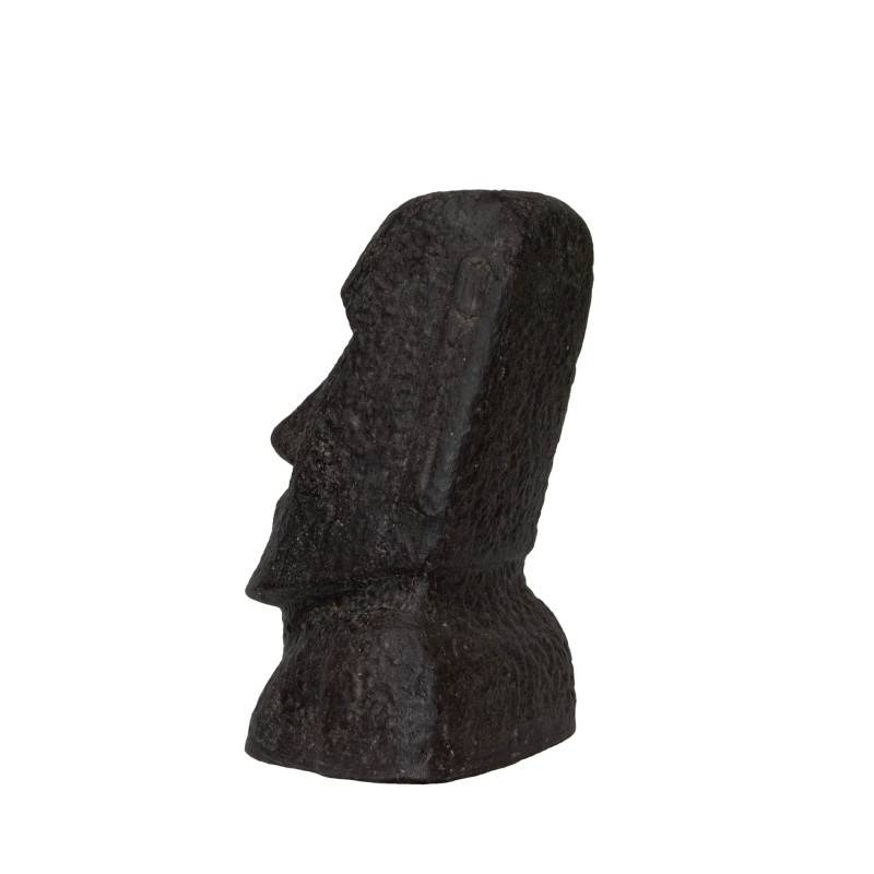 Jardinex - Statue jardin Moaï (grand format) - Gris anthracite 40 cm - Jardinex - Image 9