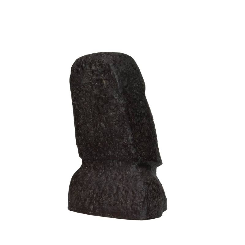 Jardinex - Statue jardin Moaï (grand format) - Gris anthracite 40 cm - Jardinex - Image 6