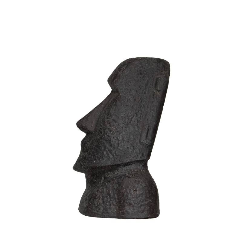 Jardinex - Statue jardin Moaï (grand format) - Gris anthracite 40 cm - Jardinex - Image 10