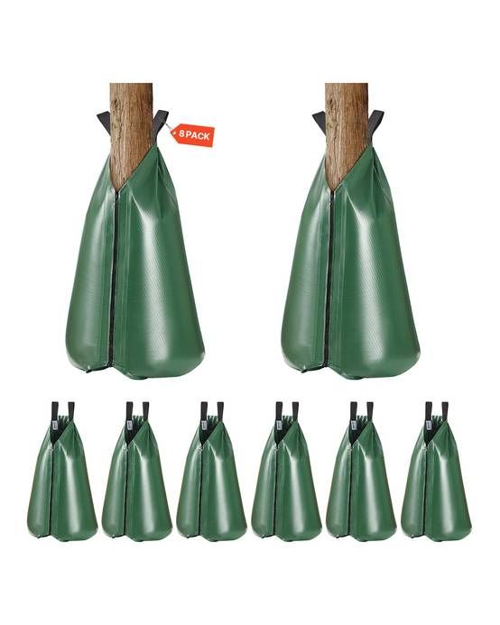 VEVOR Sac arrosage arbres 8pcs, 75.7L, pour racines profondes. - Image 1