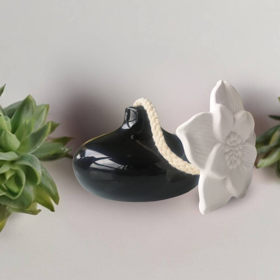 Diffuseur de Parfum par Capillarité Fleur Narcisse Noir - Diffuseur Naturel-Huile Essentielle et Senteurs Maison - Zen'Arôme - Image 4