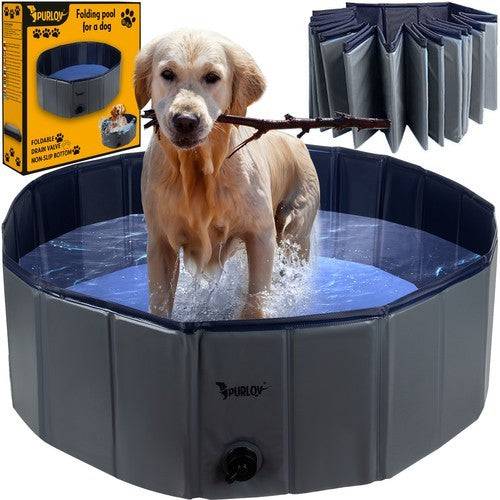 Entrepotbrico - Piscine pliante/parc pour chien 100x30 Purlov 20929 - Image 1