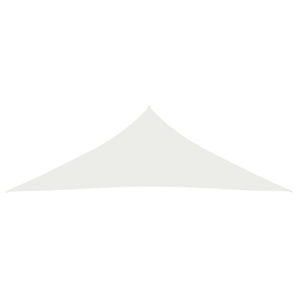 Helloshop26 - Voile toile d'ombrage parasol 160 g/m² PEHD 4 x 4 x 5,8 m blanc - Imagen 2
