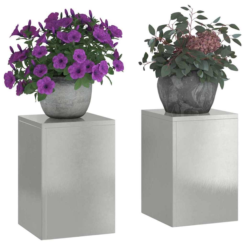 Support plante Prolenta Argent 24 X 24 X 35 cm - P95061A - Image 3