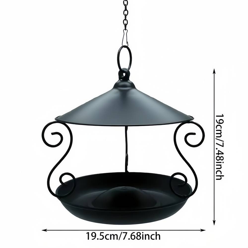 IntiMeg - Nourrisseur d'oiseaux en métal pour extérieur IntiMeg - Image 3