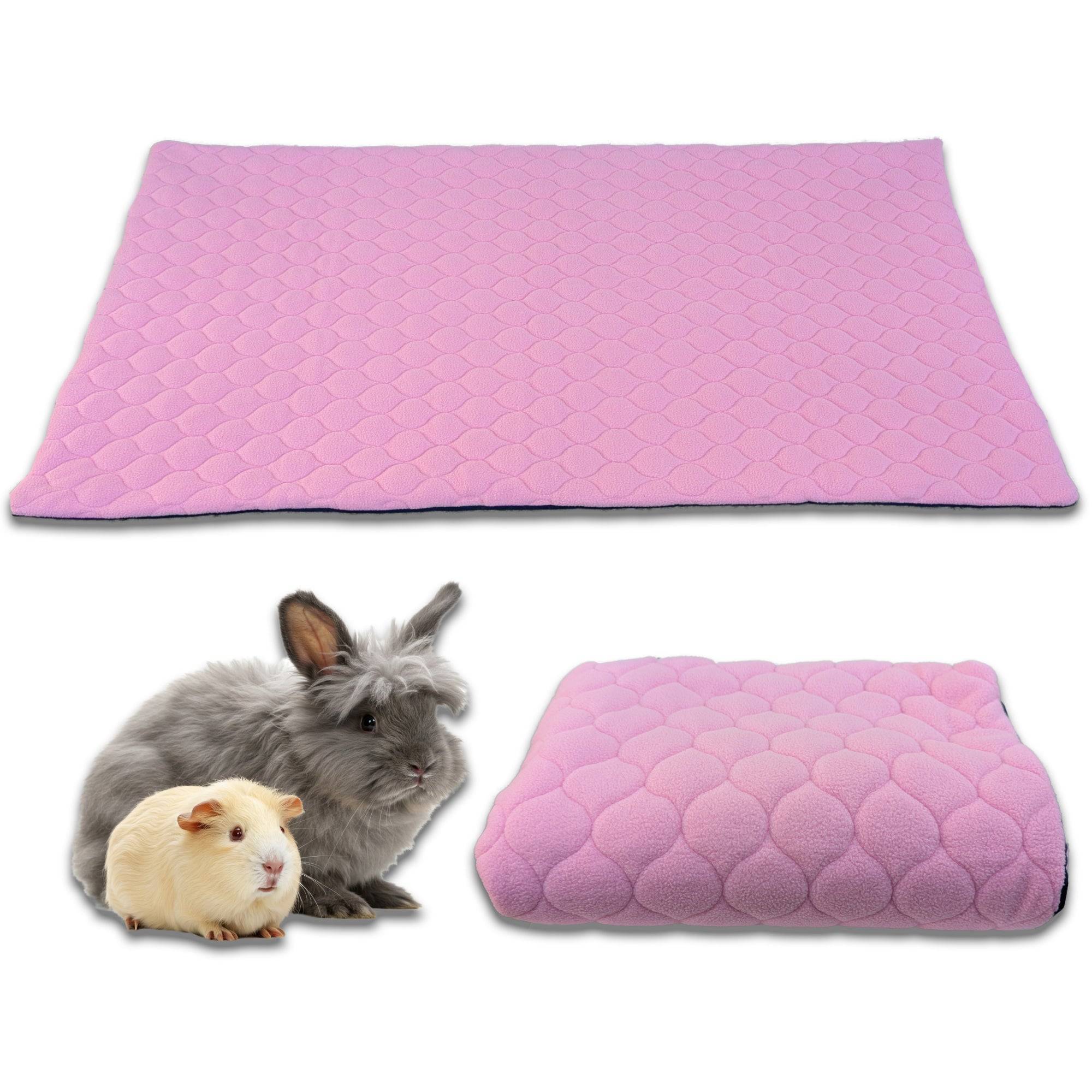 Tapis qui remplace la Litière pour Cochon d'Inde et Lapin - Absorbant, Imperméable, Passe en Machine - 120 x 60 cm - Neo Solvo - Image 1