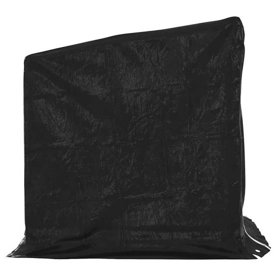 Abri à bois de chauffage en acier galvanisé avec bâche de protection 1m – ComfortXL Outdoor Living - Image 7
