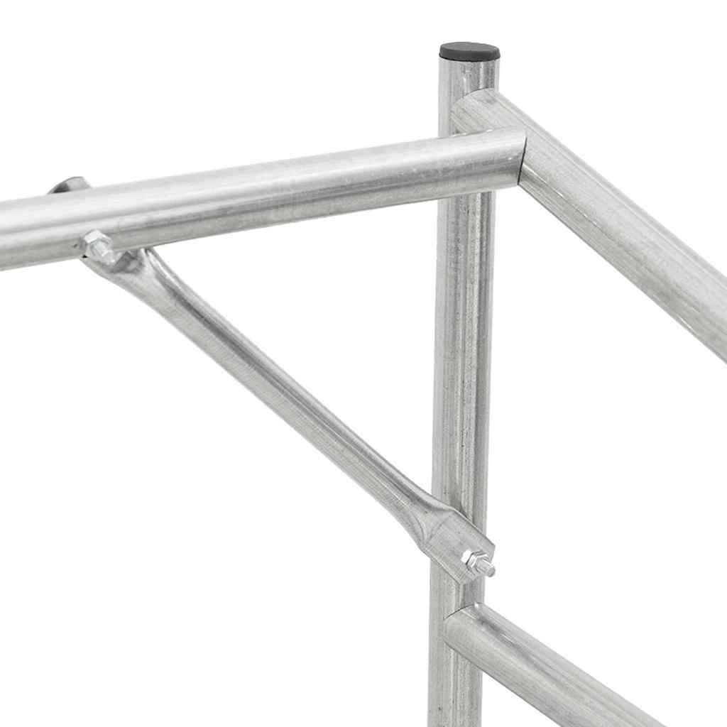Abri à bois de chauffage en acier galvanisé avec bâche de protection 1m – ComfortXL Outdoor Living - Image 9