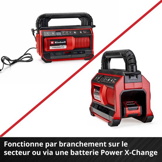 Einhell - Compresseur à air sans fil PRESSITO 18/25 HYBRID Einhell - Image 3