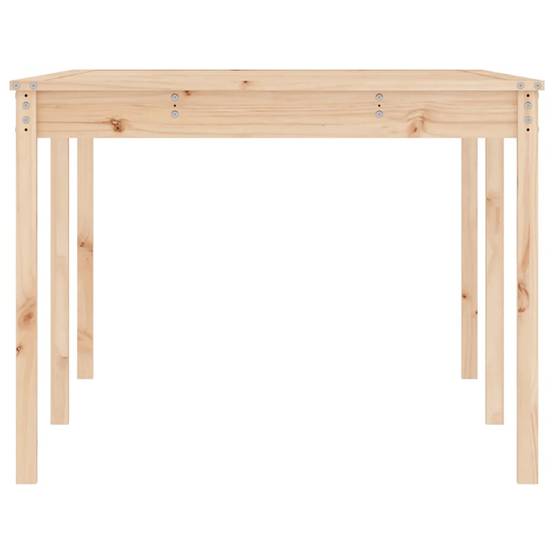 Très Grande Table de Jardin 204cm en Bois de Pin Massif Brut pour 8-10 Personnes – ComfortXL Outdoor Living - Image 6