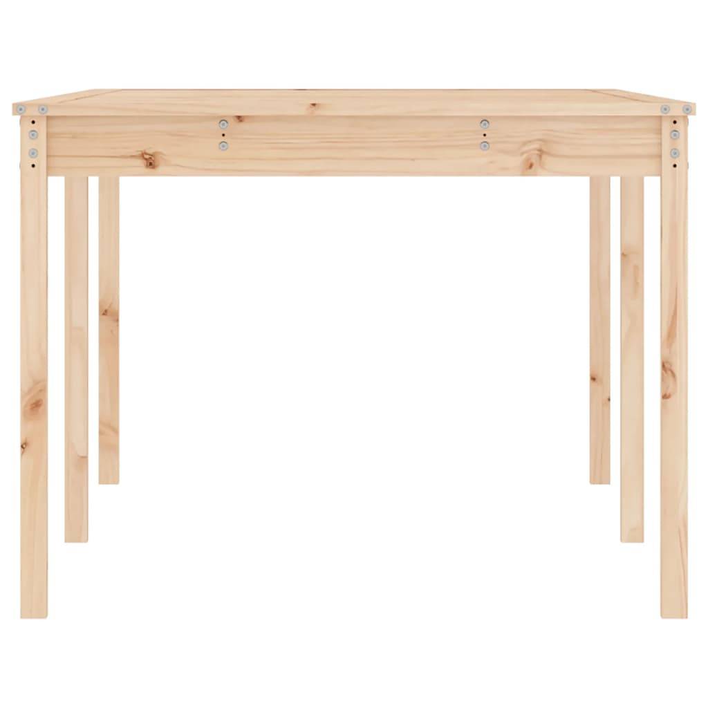 Très Grande Table de Jardin 204cm en Bois de Pin Massif Brut pour 8-10 Personnes – ComfortXL Outdoor Living - Image 6
