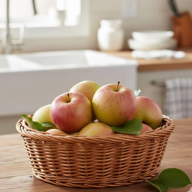 Pommier Reinette de Brive - Bon rendement - Pot de 12L - 1/2 tige - 150/175 cm - De 3,00 m à 5,00 m - Imagen 3
