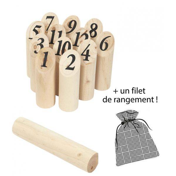 Mister Gadget - Jeu de quilles en bois nordique Mister Gadget - Image 1