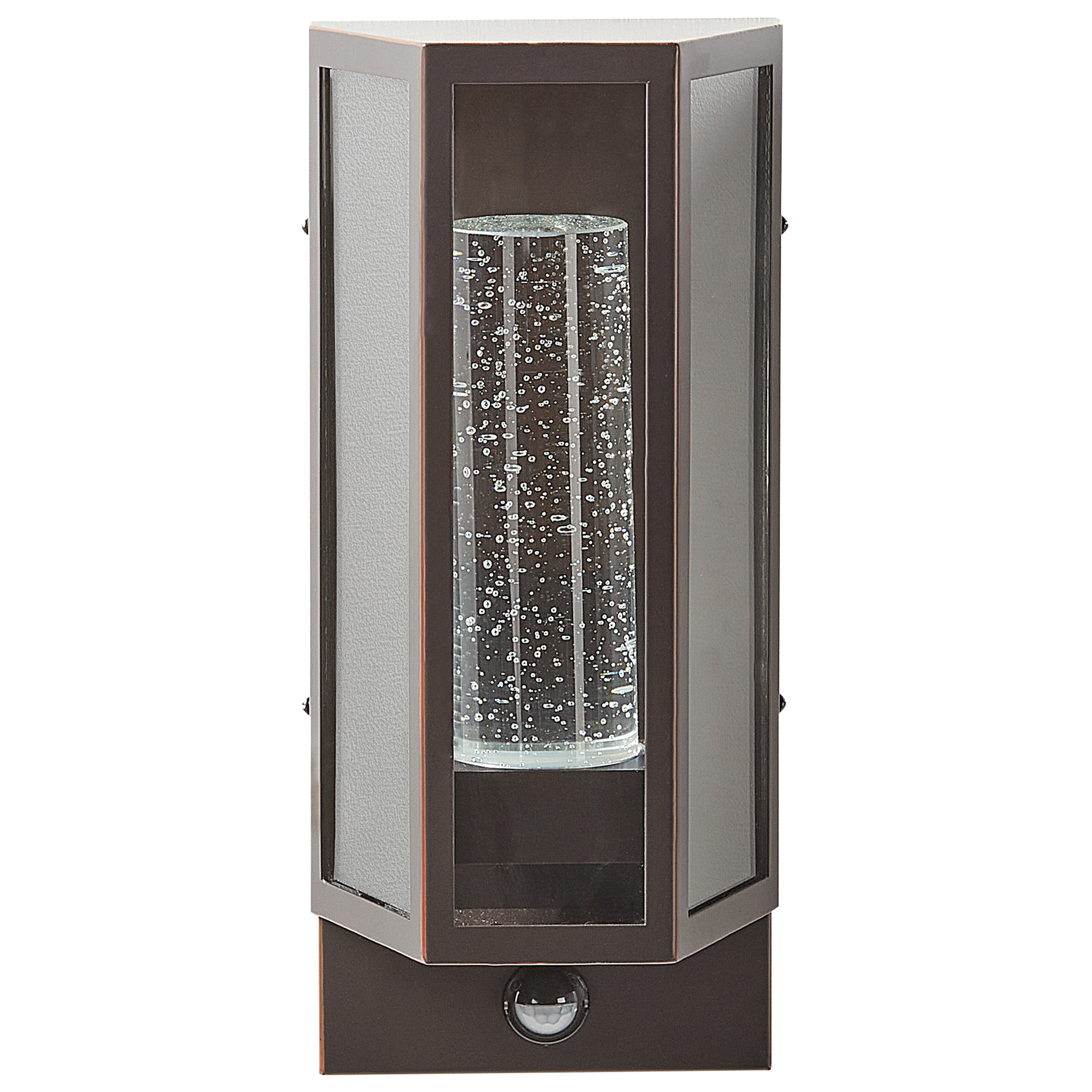 Beliani - Lampe murale pour l'extérieur Métal Marron FRUID - Beliani - Imagen 4