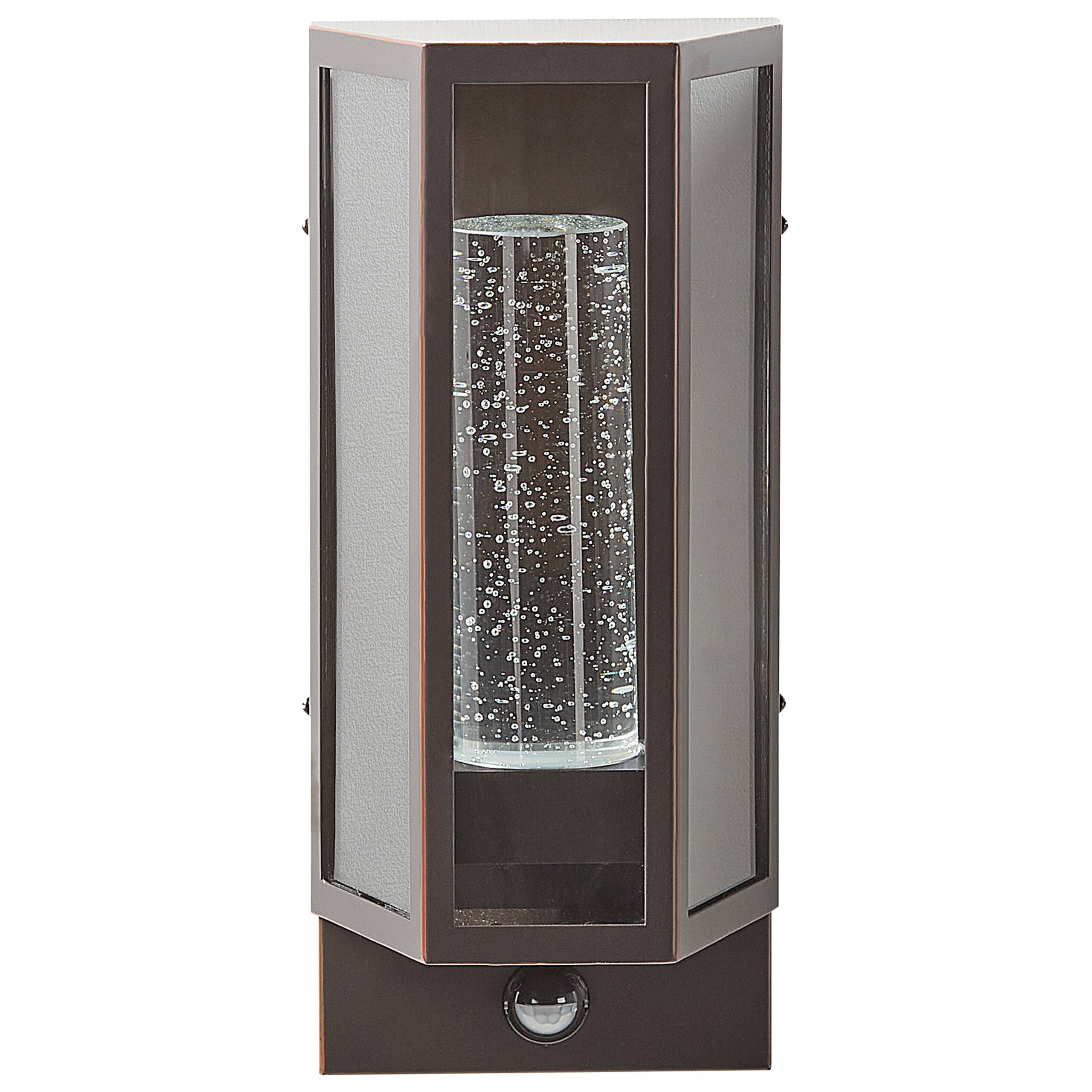 Beliani - Lampe murale pour l'extérieur Métal Marron FRUID - Beliani - Imagen 5