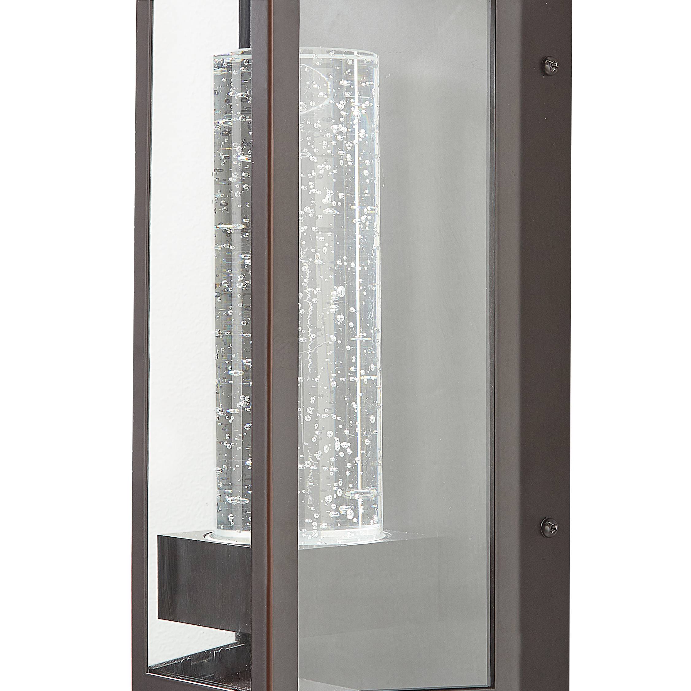 Beliani - Lampe murale pour l'extérieur Métal Marron FRUID - Beliani - Imagen 7