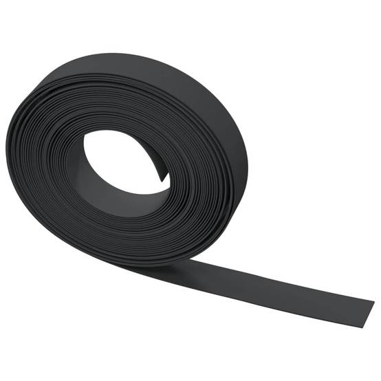 Bordure jardin polyéthylène délimitation pelouses aménagement 30m x 10cm noir - ComfortXL Outdoor Living - Image 5