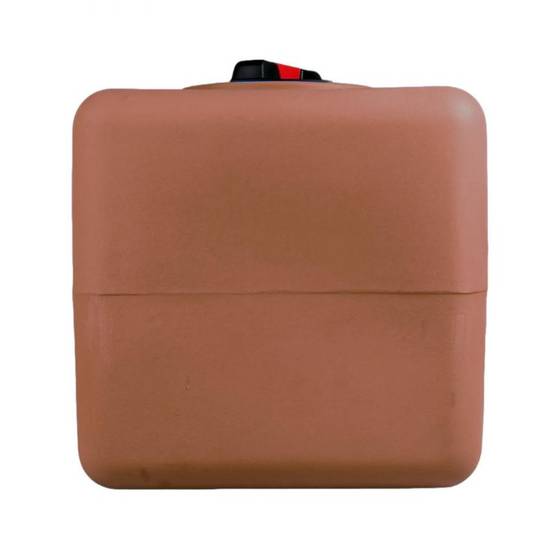Cuve récupération eau de pluie 200L - Réservoir aérien cubique Terracotta - Polyéthylène - ELBI CB - Image 1