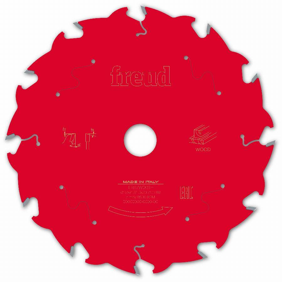 Lame pour scie circulaire portative filaire/sans fil FREUD - Ø165 1,7/1,3 A20 Z12 BA 20° - F03FS10040 -FR07W009H - Imagen 1