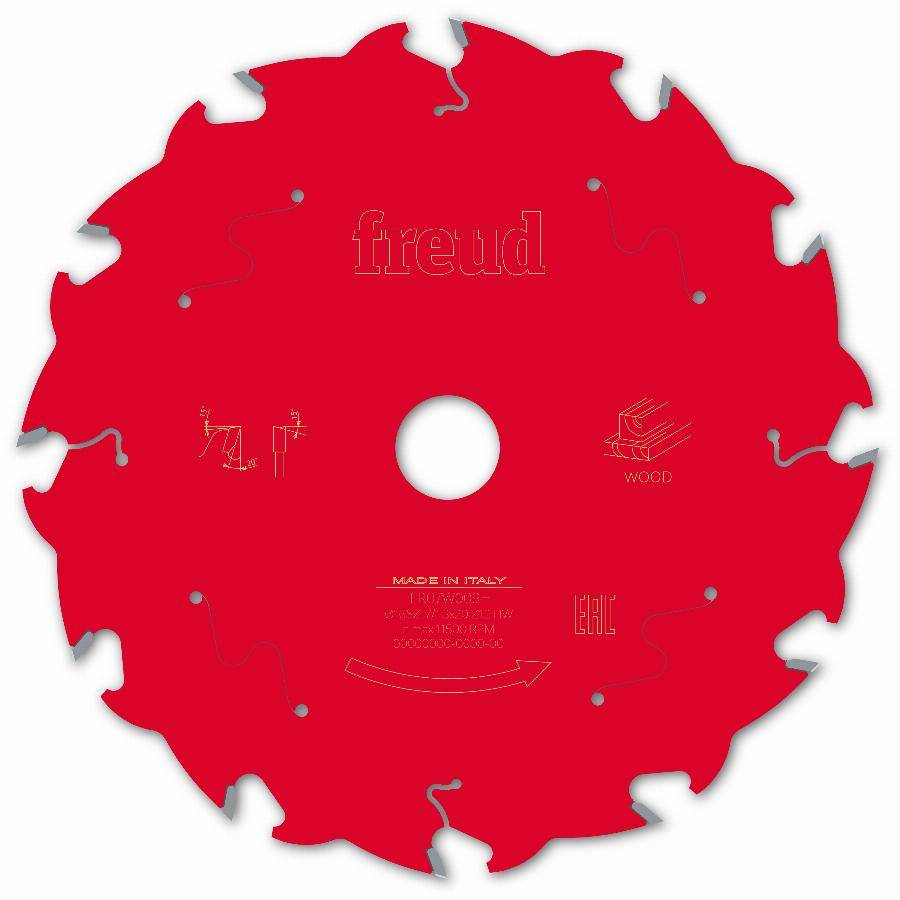 Lame pour scie circulaire portative filaire/sans fil FREUD - Ø165 1,7/1,3 A20 Z12 BA 20° - F03FS10040 -FR07W009H - Imagen 2