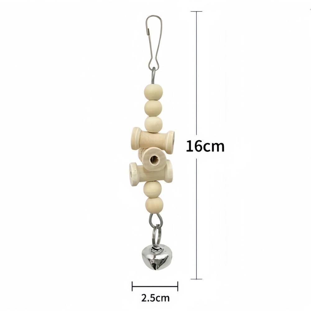 IntiMeg - lot de 8 Jouet en bois pour perroquet IntiMeg - Image 7