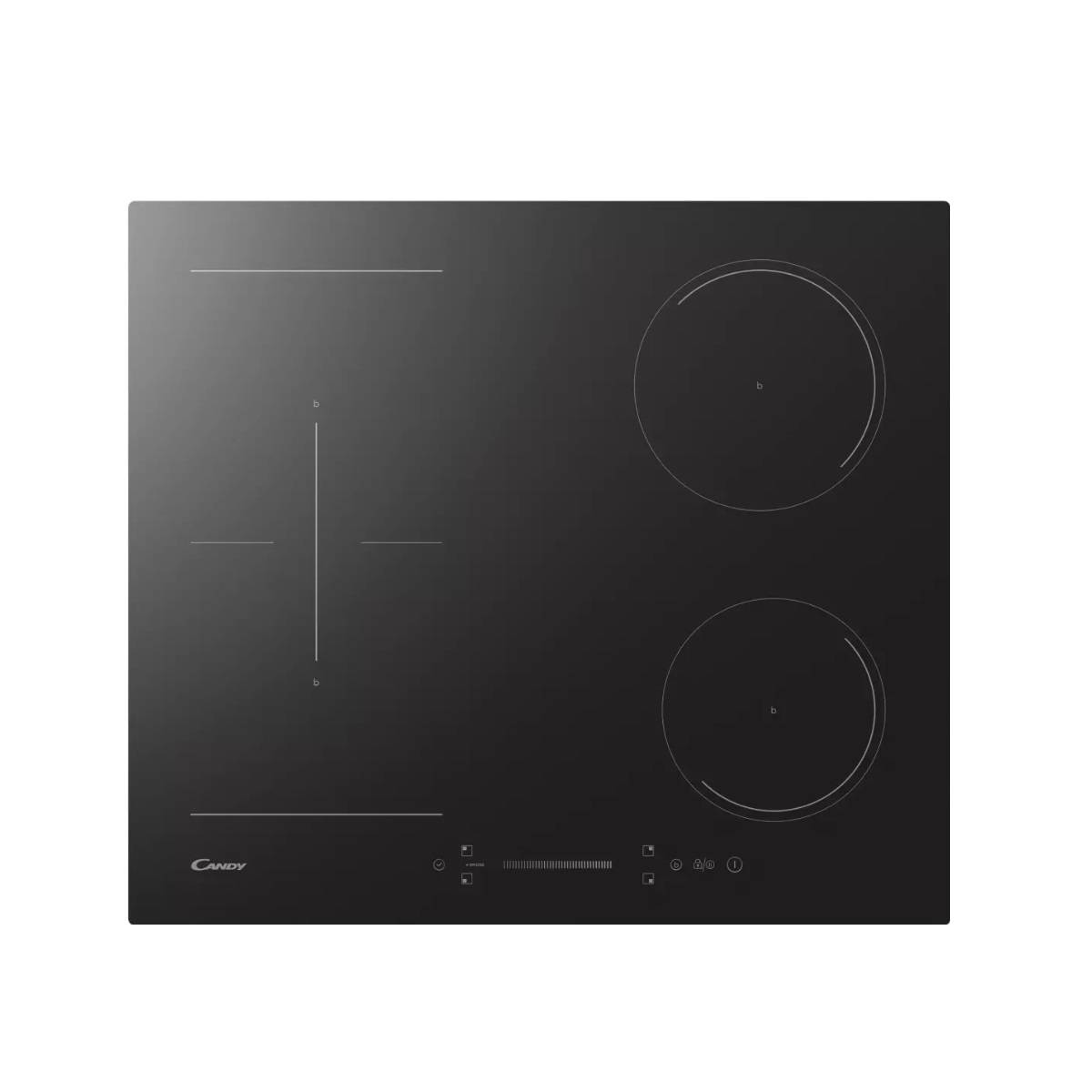 Table de cuisson induction 60cm 4 feux CTP644SCBB Candy - Image 1