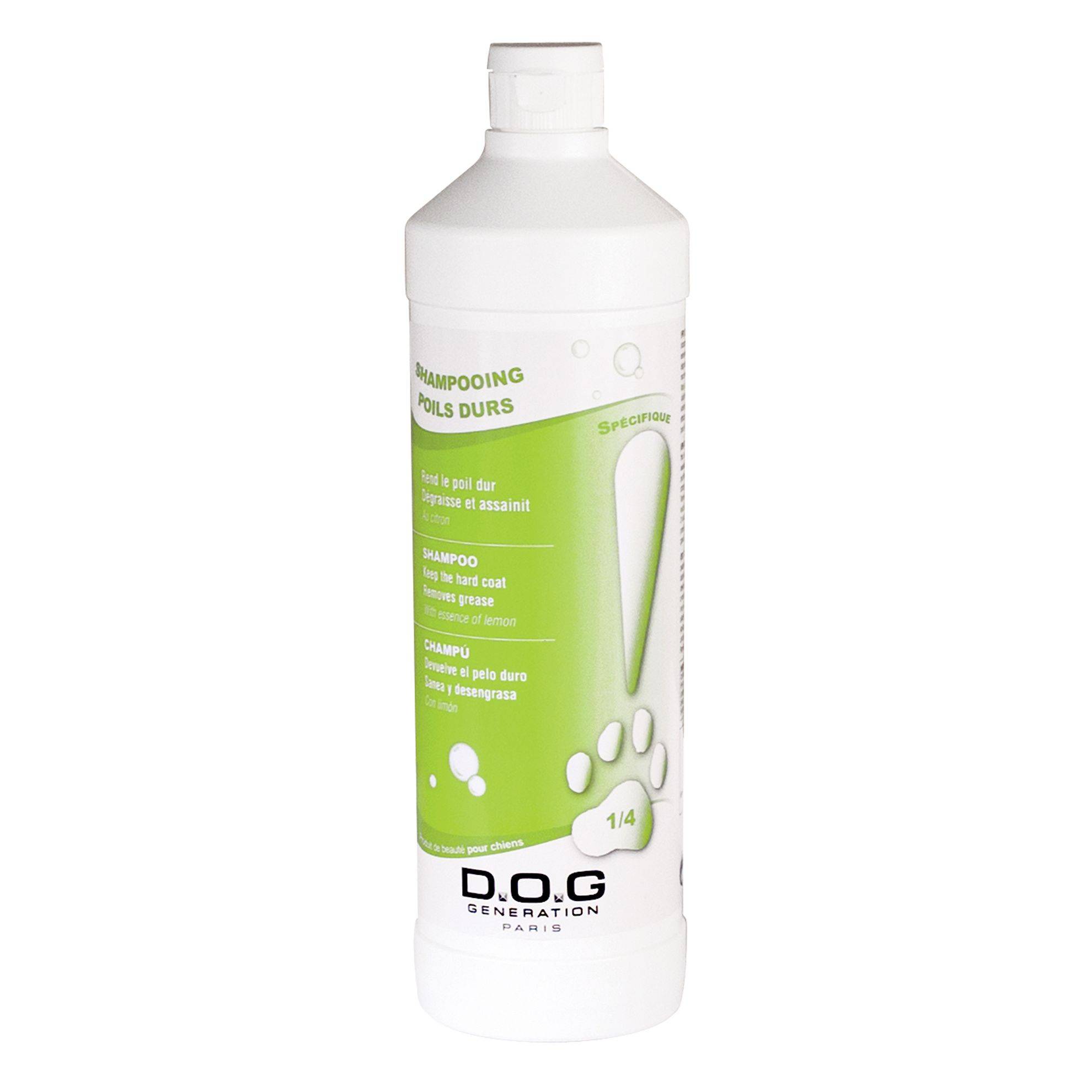 Shampoing Poils Durs Dog Generation : 1 litre DOG GENERATION
