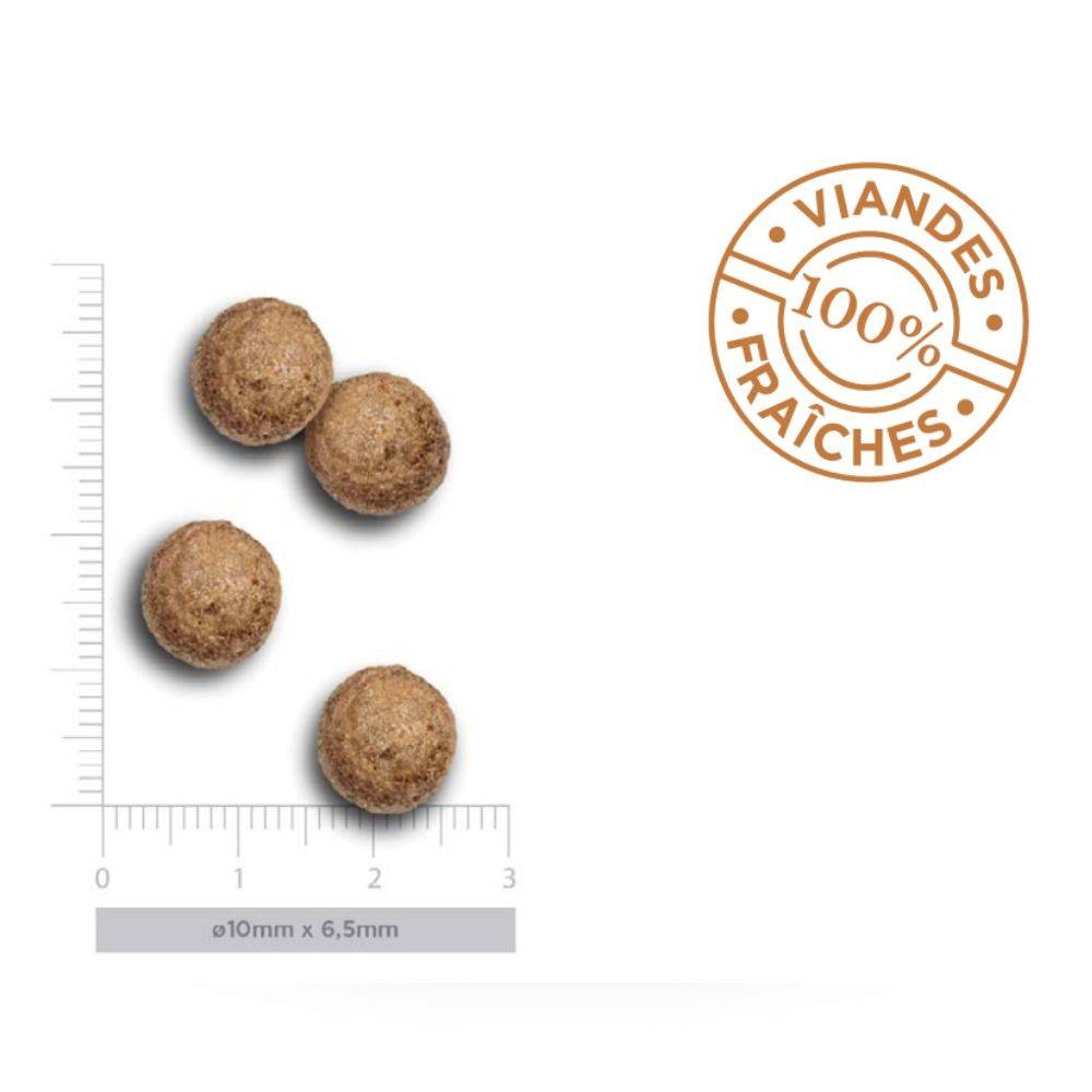 Croquettes chien petite race poulet Amanova 7 kg - Image 3