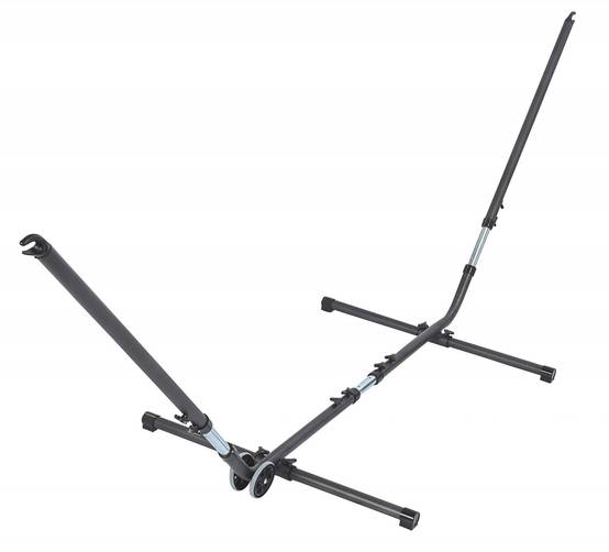 Jobek - Support Métal Universal Anthracite Réglable 300-380x100x100-130 cm JOBEK