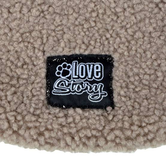 Love Story - Manteau Matelassé Pour Chien "Teddy" 30cm Beige - Image 4