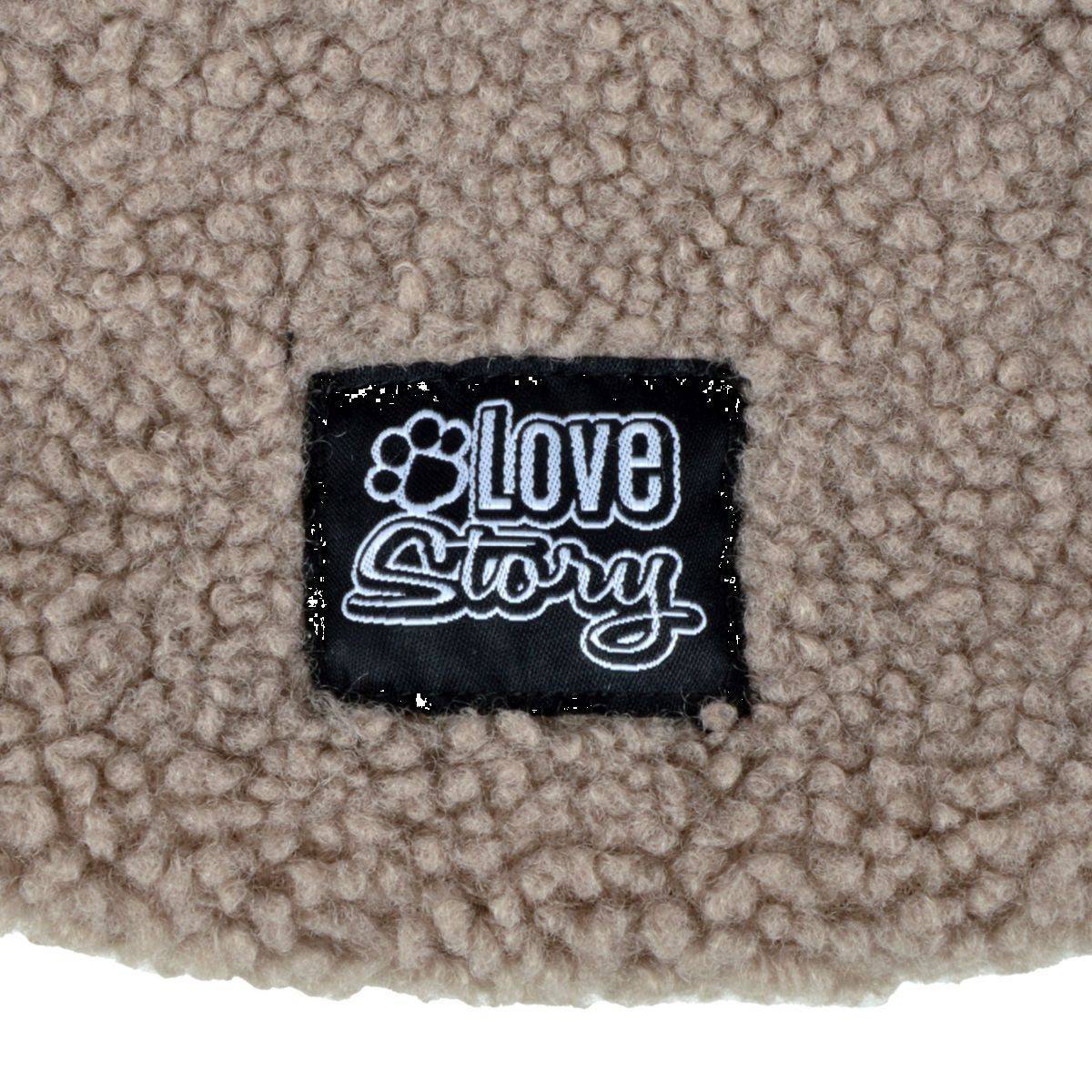 Love Story - Manteau Matelassé Pour Chien "Teddy" 30cm Beige - Image 4
