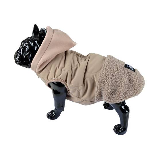 Love Story - Manteau Matelassé Pour Chien "Teddy" 30cm Beige - Image 7