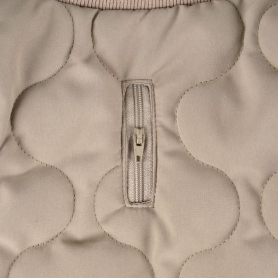 Love Story - Manteau Matelassé Pour Chien "Teddy" 30cm Beige - Image 3