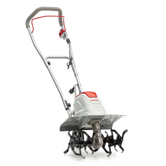 Motobineuse électrique 1500W Largeur de travail 17-45cm 6 fraises - Profondeur de travail 23cm Préparation sol jardin IKRA - Image 1