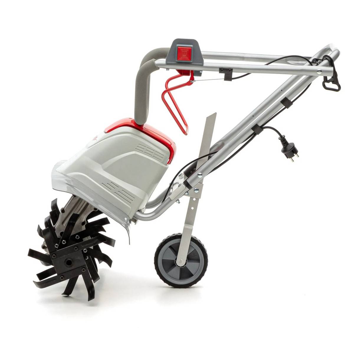 Motobineuse électrique 1500W Largeur de travail 17-45cm 6 fraises - Profondeur de travail 23cm Préparation sol jardin IKRA - Image 2
