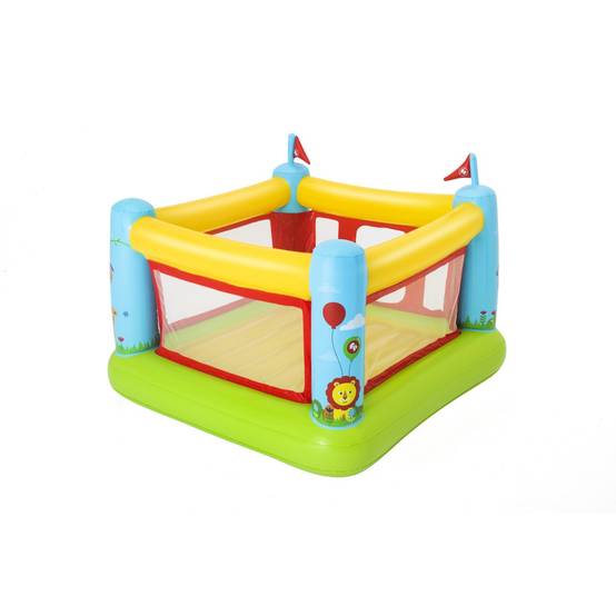 Bestway - Jeu gonflable Château à balles pour enfant 3 à 6 ans Aire de Jeux Trampoline Fisher Price BESTWAY - Imagen 1
