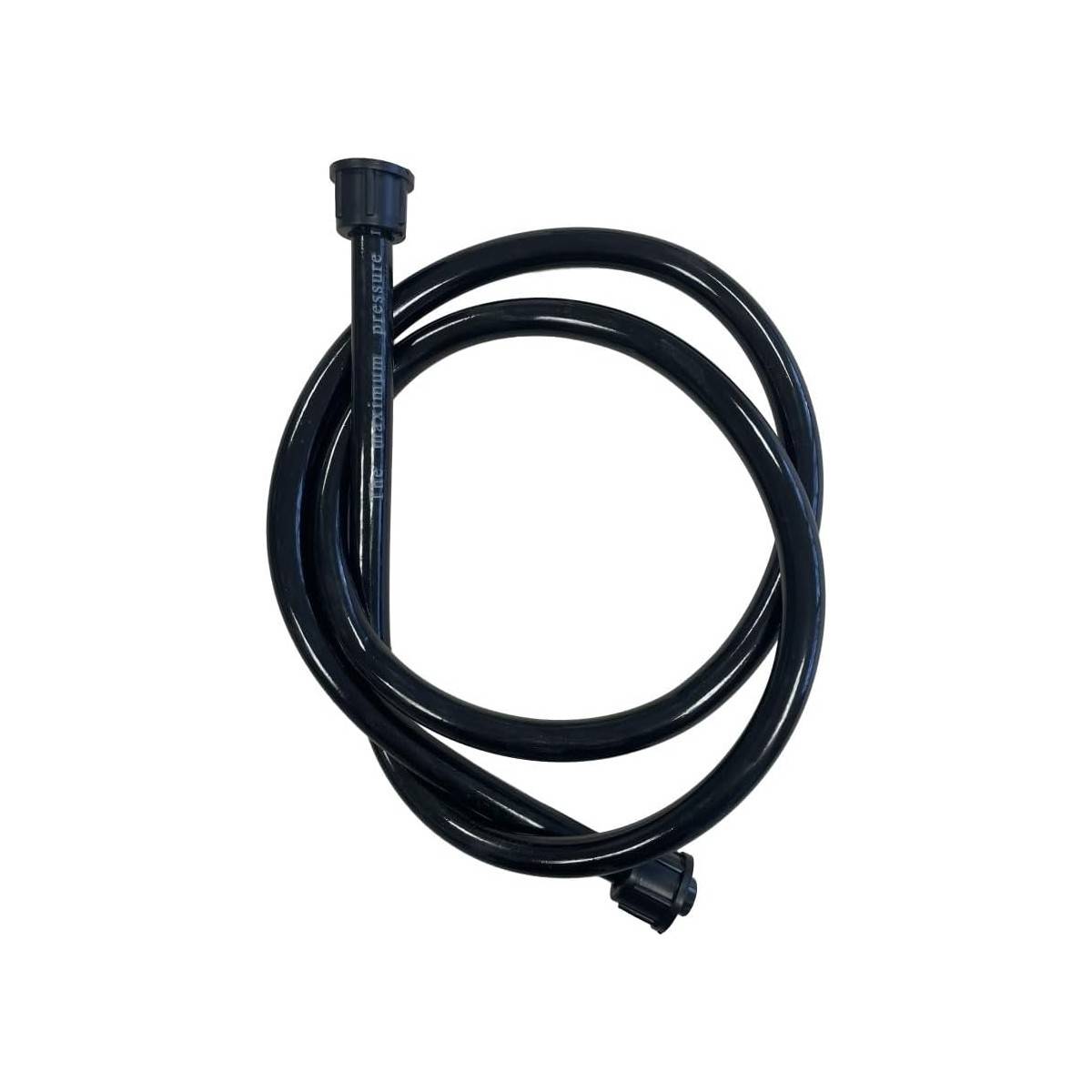 Flexible de rechange 1.20m en PVC Tuyau noir avec embouts pour Pulvérisateurs jardin VITO - Imagen 2