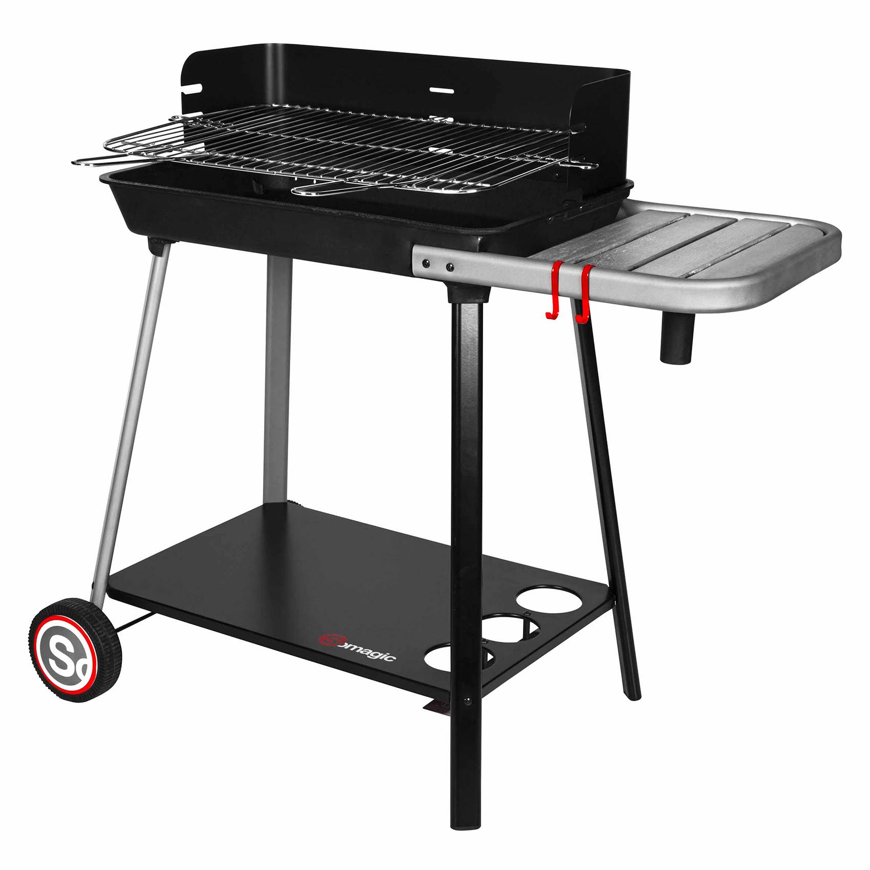 Somagic - Barbecue cuve fonte - SOMAGIC - Métal/Inox - Noir - Image 1